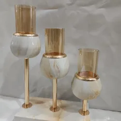 Stol Üstü Şamdan Dekor – Metal Şamdan thumbnail