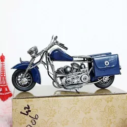 Stol Üstü Metal Motosiklet Suvenir – Vintage Dizayn thumbnail