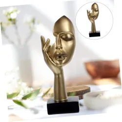 Abstrakt Qadın Üzü Fiquru (Minimalist Dekor) thumbnail