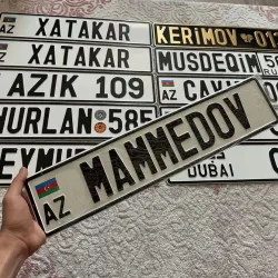 Lipa Nömrə – Fərdiləşdirilə Bilən Dekorativ Nömrə