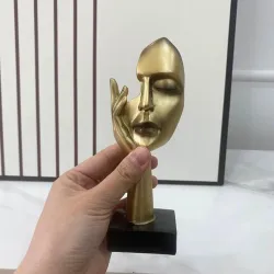 Abstrakt Qadın Üzü Fiquru (Minimalist Dekor) thumbnail